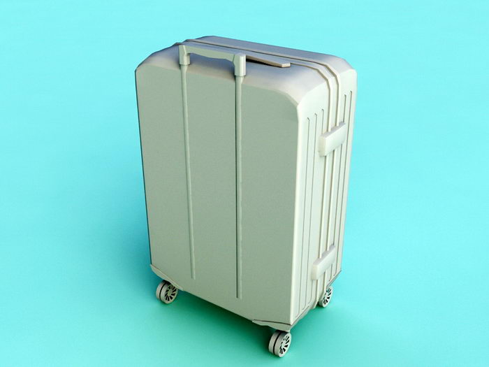 Travel Suitcase 3d rendering