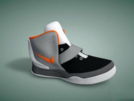 Nike Hyperdunk Basketball Shoe 3d model preview