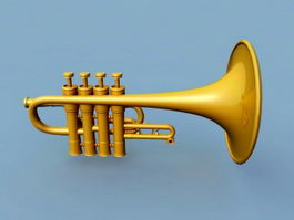 Piccolo Trumpet 3d preview
