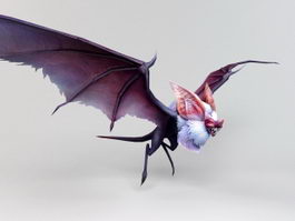 Anime Bat Creature 3d model preview