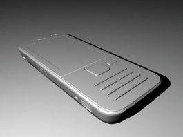 Nokia N78 3G Smartphone 3d model preview