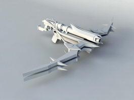 Futuristic Crossbow 3d preview