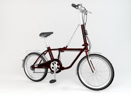 Chopper Bicycle 3d model preview