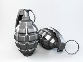 Hand Grenade 3d model preview
