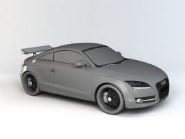 Audi TT 3d model preview