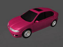 SEAT LeOn Compact Car 3d model preview
