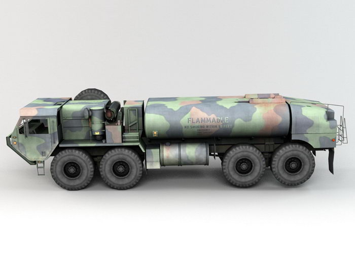 HEMTT M978 Mobility Tactical Truck 3d rendering