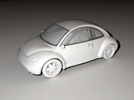 Volkswagen Beetle 3d model preview