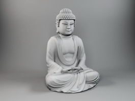 Sakyamuni Buddha 3d model preview