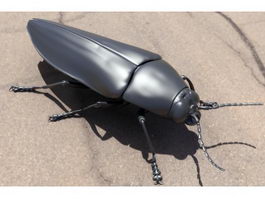 Sandalus Niger Beetle 3d model preview