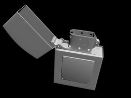 Zippo Lighter 3d model preview