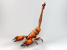 Golden Scorpion 3d preview