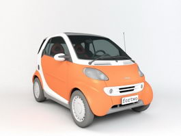 Smart Fortwo Electric Drive 3d model preview