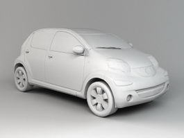 BYD F0 City Car 3d model preview