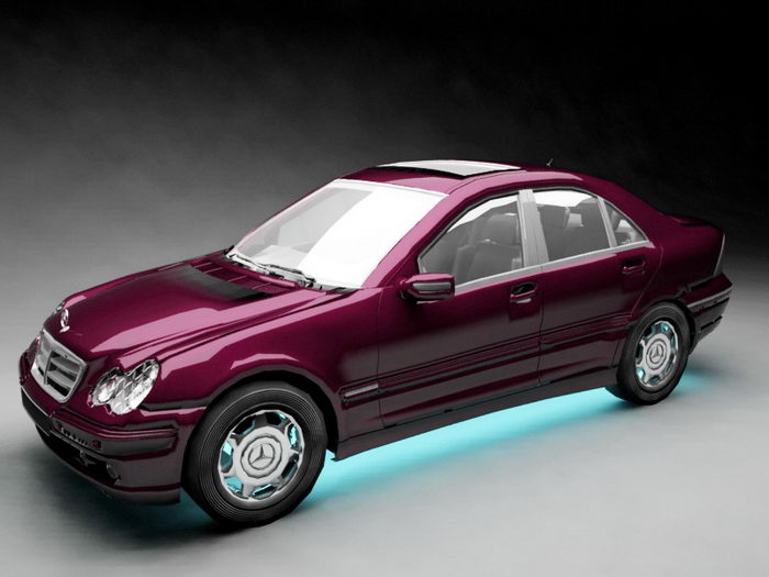 Mercedes Benz C-Class W203 3D model