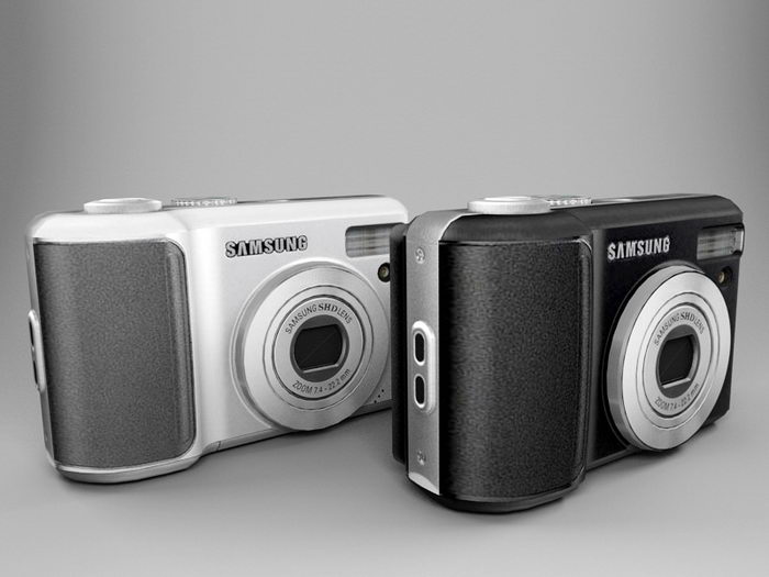 Samsung S1030 Digital Camera 3d rendering