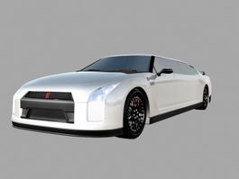 Rolls-Royce Limousine 3d model preview