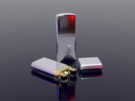 Windproof Lighter 3d model preview