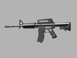 M4A1 Carbine 3d model preview