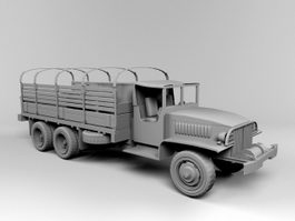 GMC Truck 3d model preview