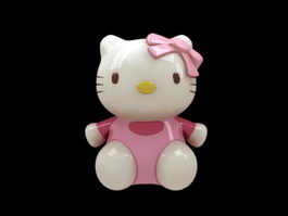 Hello Kitty Toy 3d model preview