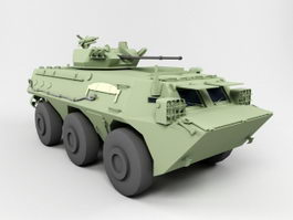 ZSL92 Wheeled Armored Personnel Carrier 3d preview