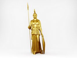 Statue of Pallas Athena 3d preview