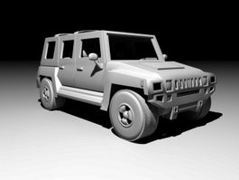 Hummer H1 Sport Utility Truck 3d preview