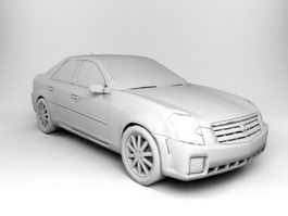 Cadillac Sedan 3d model preview