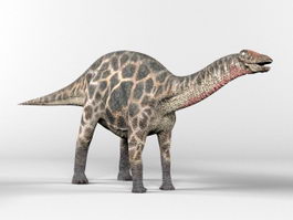 Dicraeosauridae Dinosaur 3d model preview