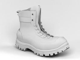 Hunting Boot 3d model preview