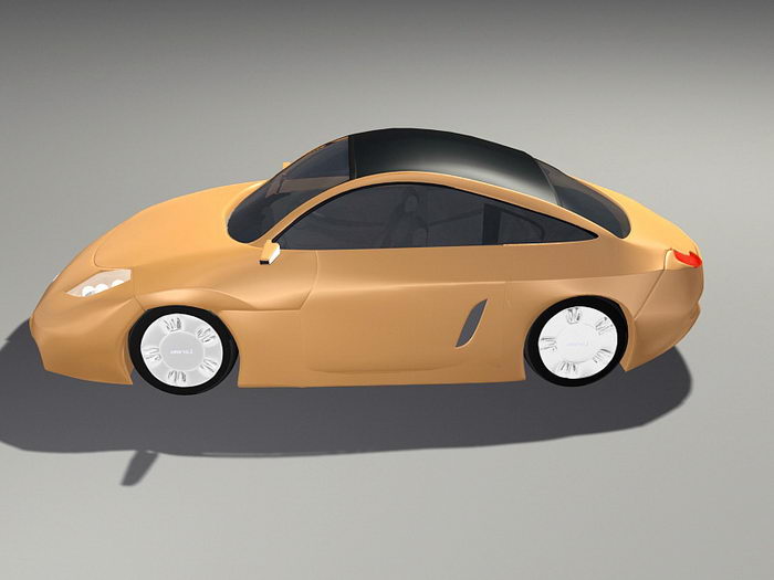 Loremo Car 3d rendering
