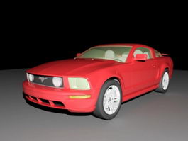 1965 Ford Mustang Coupe 3d preview