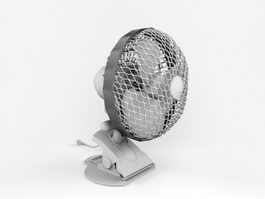 Mini Clip Fan 3d preview