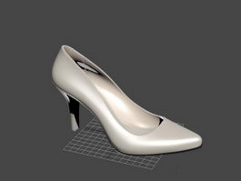Lady High Heels 3d model preview