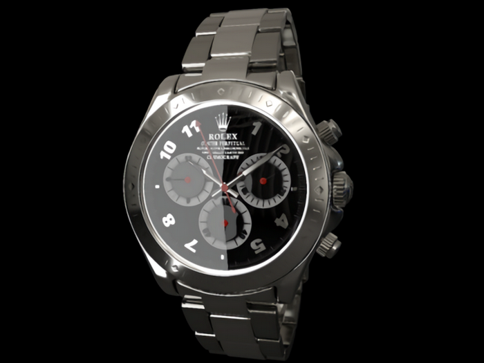 Rolex Watch 3d rendering