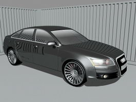 Audi A6 Executive Car 3d model preview