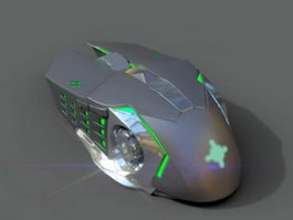 Cool Wireless Mouse 3d preview