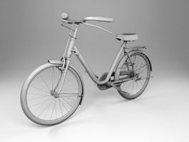 Urban Bicycle 3d model preview