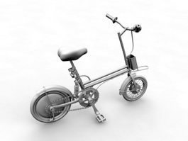 Small Wheel Bicycle 3d model preview