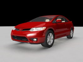 Honda Civic Sport 3d model preview