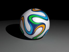 Brazuca Football 3d preview