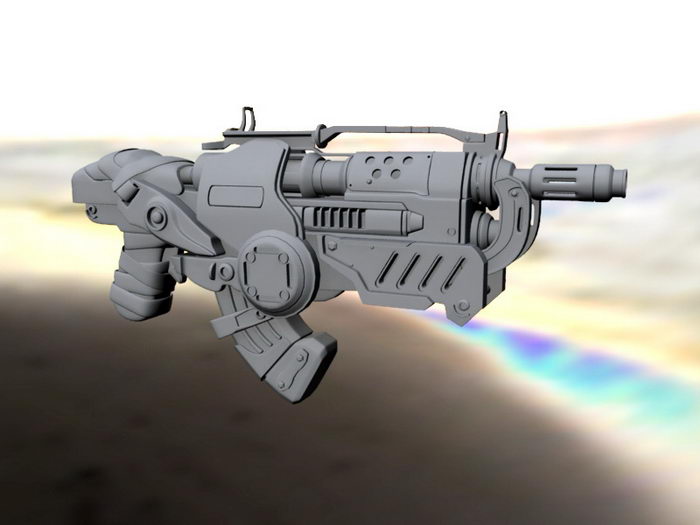gears of war 3d model