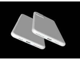iPhone 11 Smartphone 3d model preview