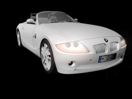 BMW Z4 E85 Sports Car 3d model preview