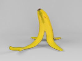 Banana Skin 3d model preview
