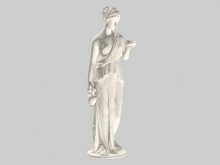 Venus Statue 3d rendering