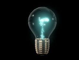 Incandescent Bulb 3d preview