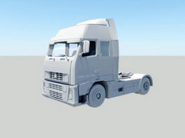 Volvo Truck 3d model preview