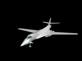 Rockwell B-1B Heavy Bomber 3d preview